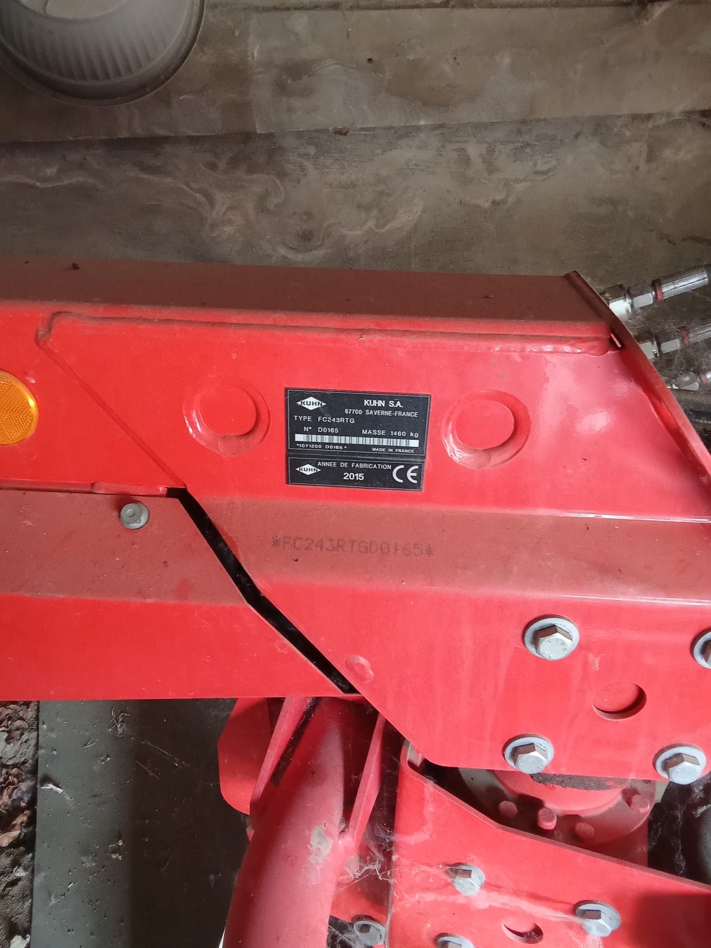 Falciacondizionatrice KUHN FC 243 RTG